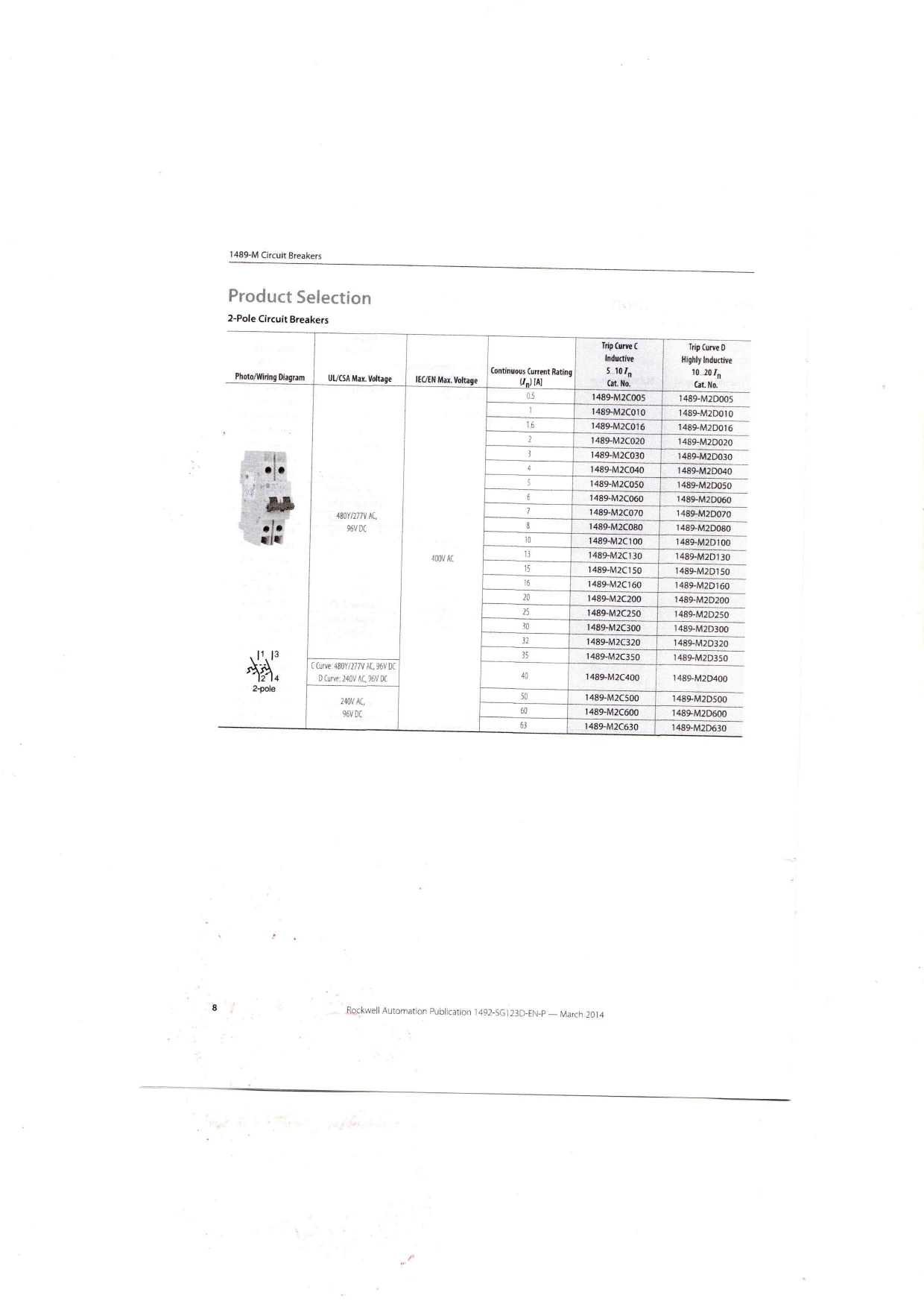 1489-M ALLEN-Bradley Industrial Control Module