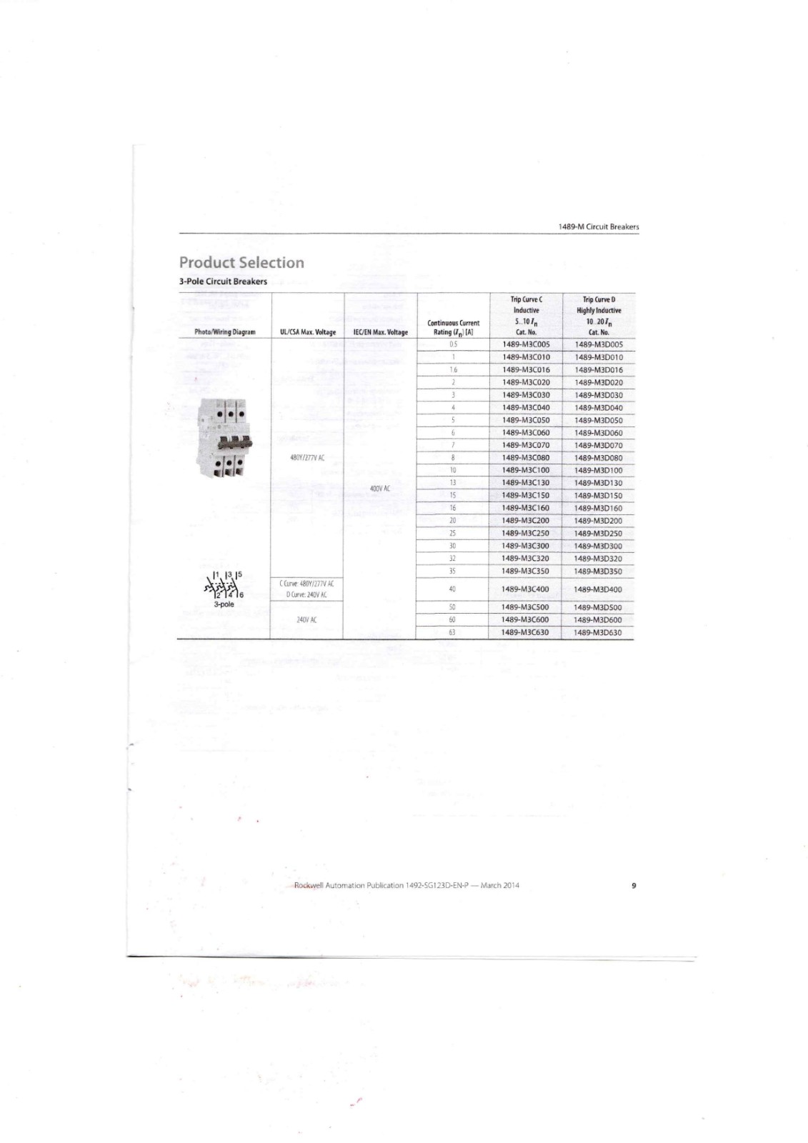 1489-M ALLEN-Bradley Industrial Control Module