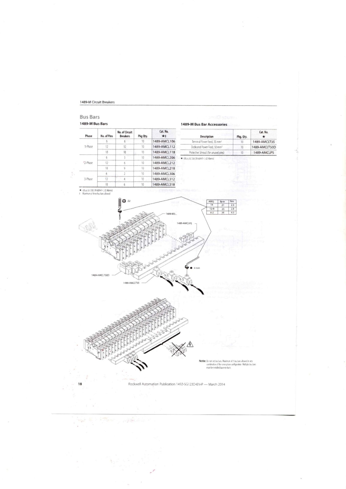 1489-M ALLEN-Bradley Industrial Control Module