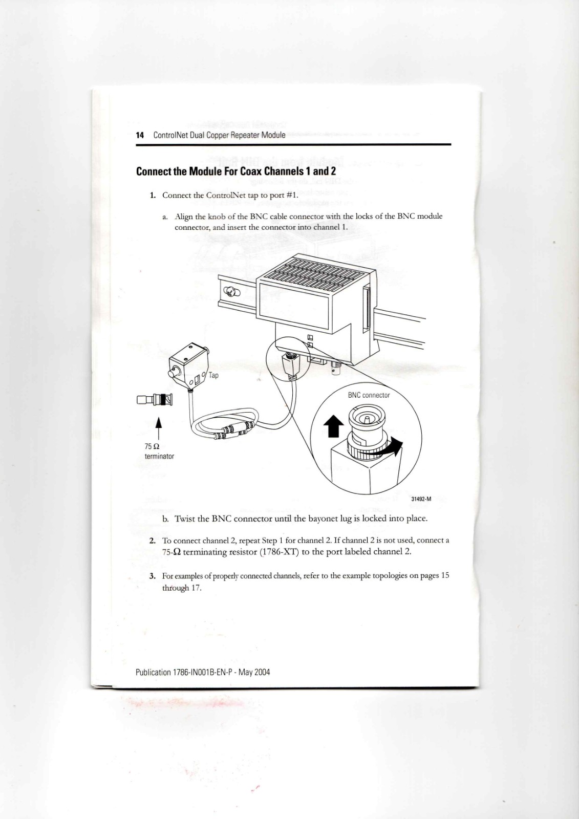 A-B 1786-RPCD Modular Controller