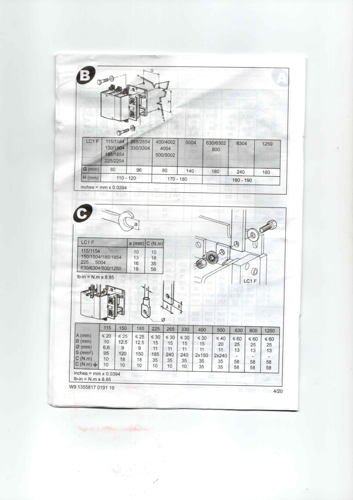 Schneider LC1F185