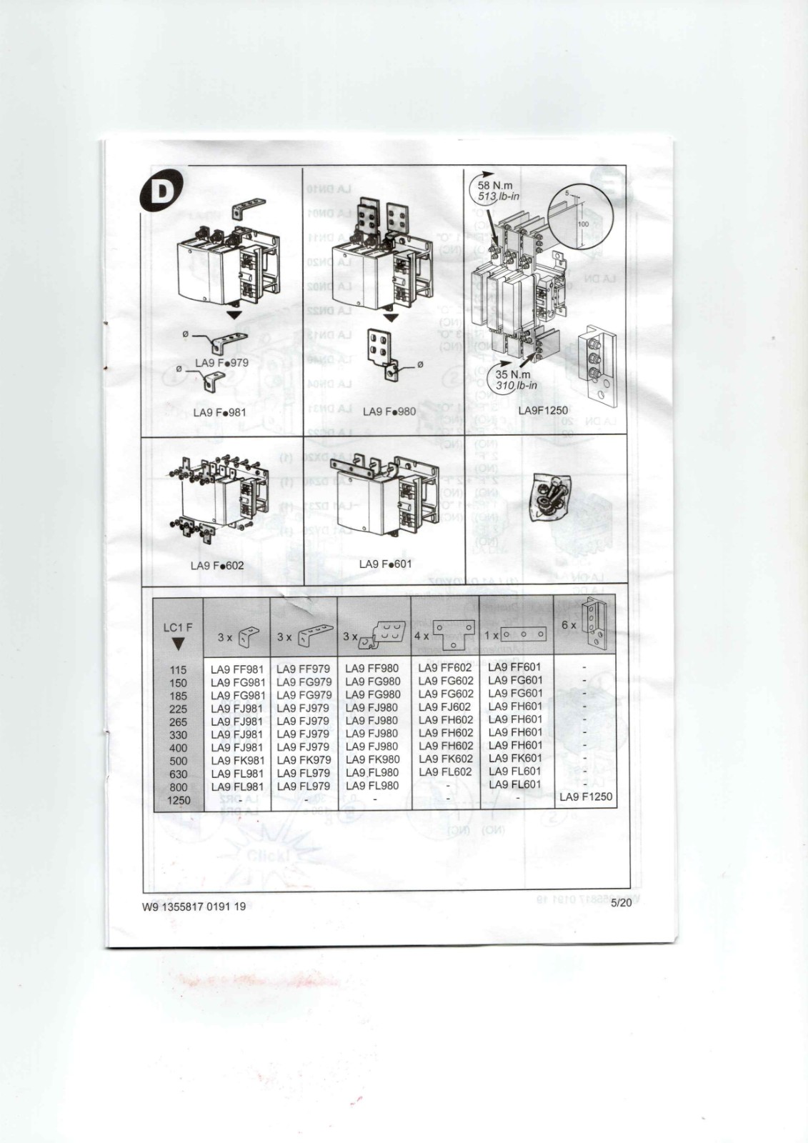 Schneider LC1F185