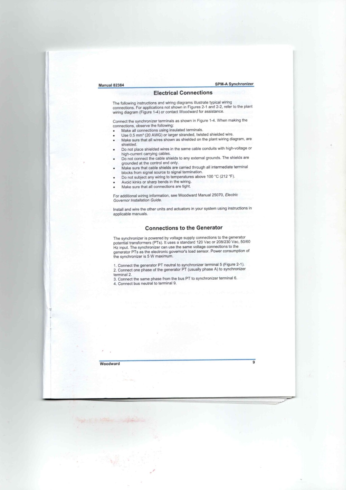 Woodward SPM-A 82384