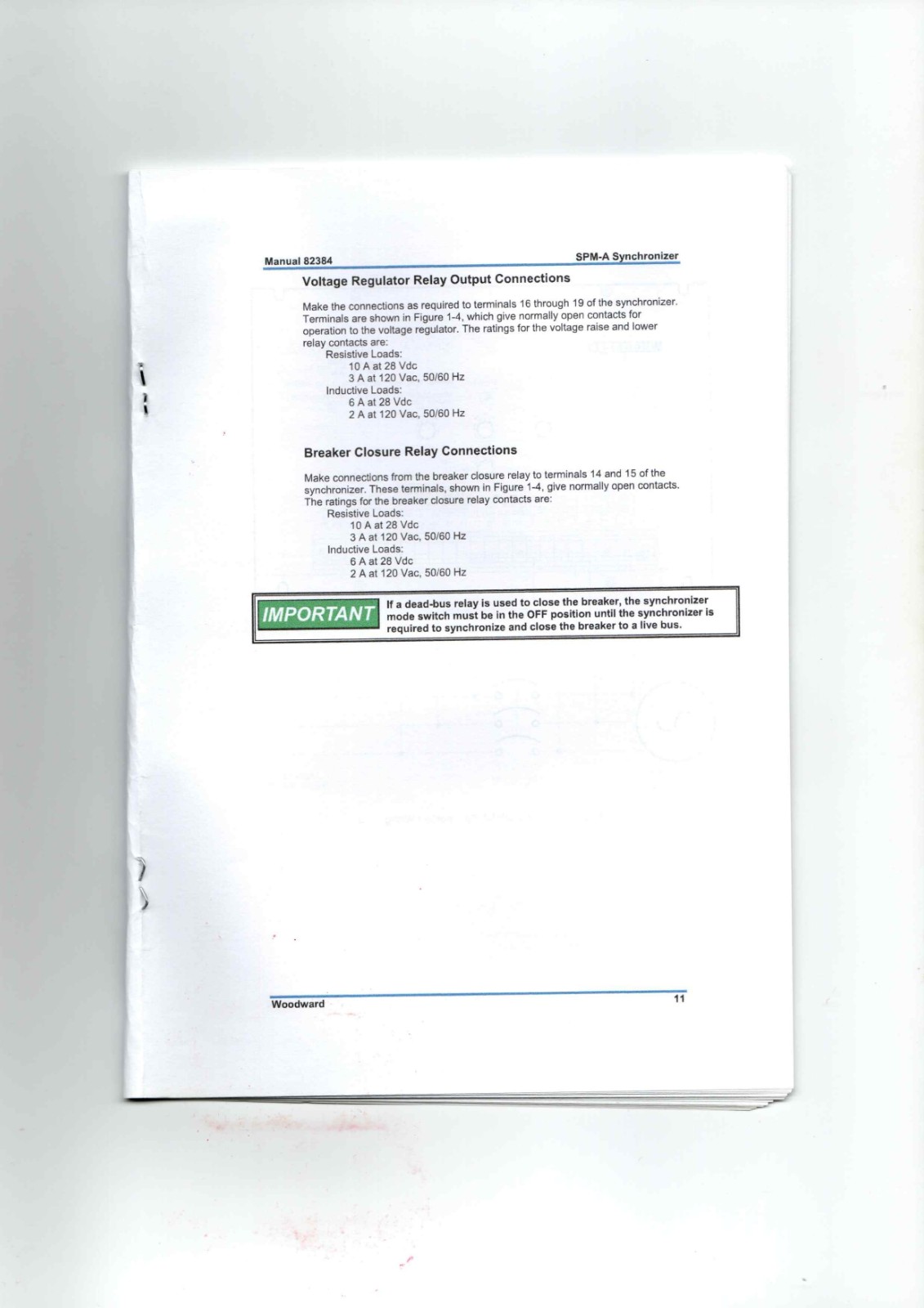 Woodward SPM-A 82384