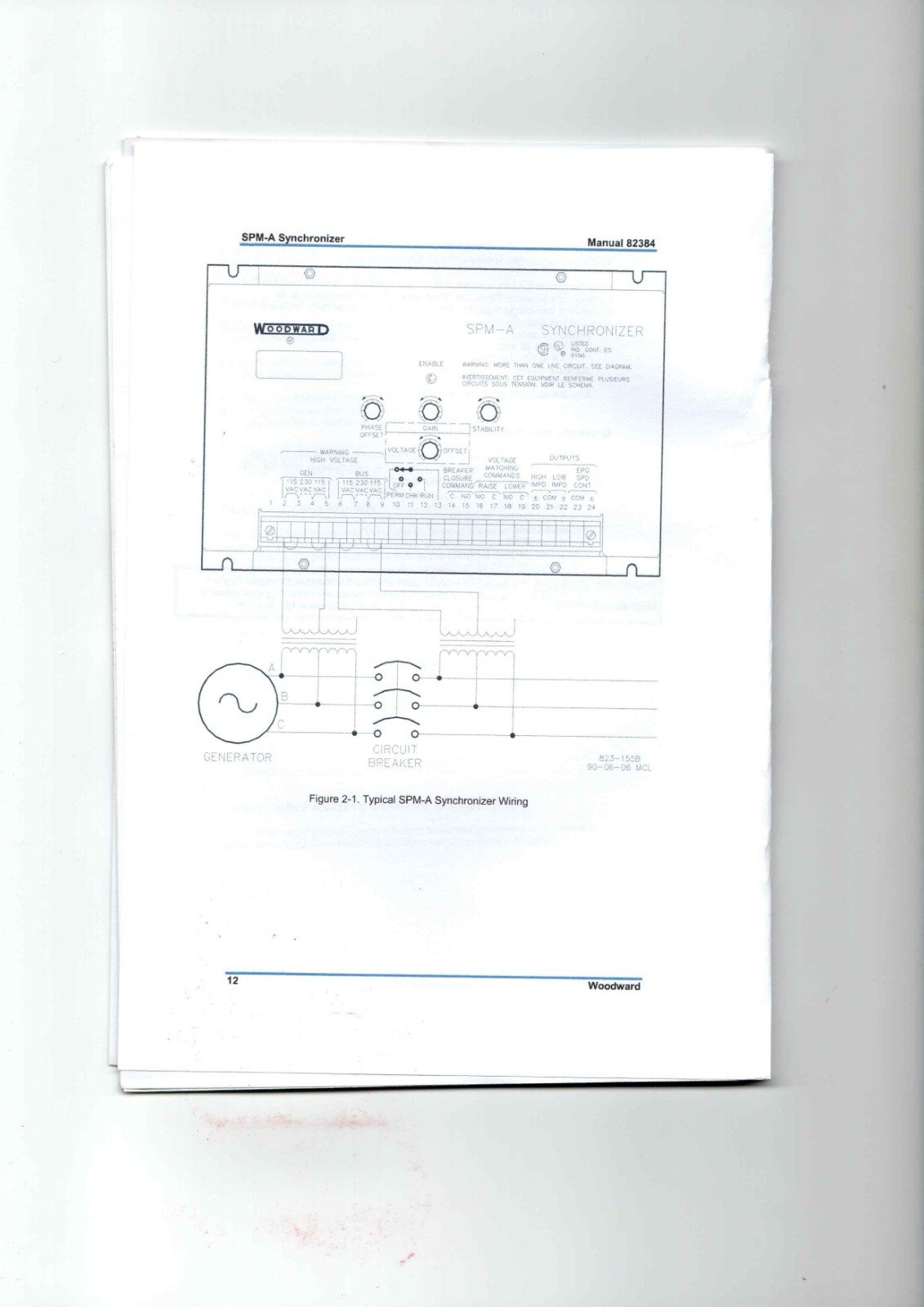 Woodward SPM-A 82384