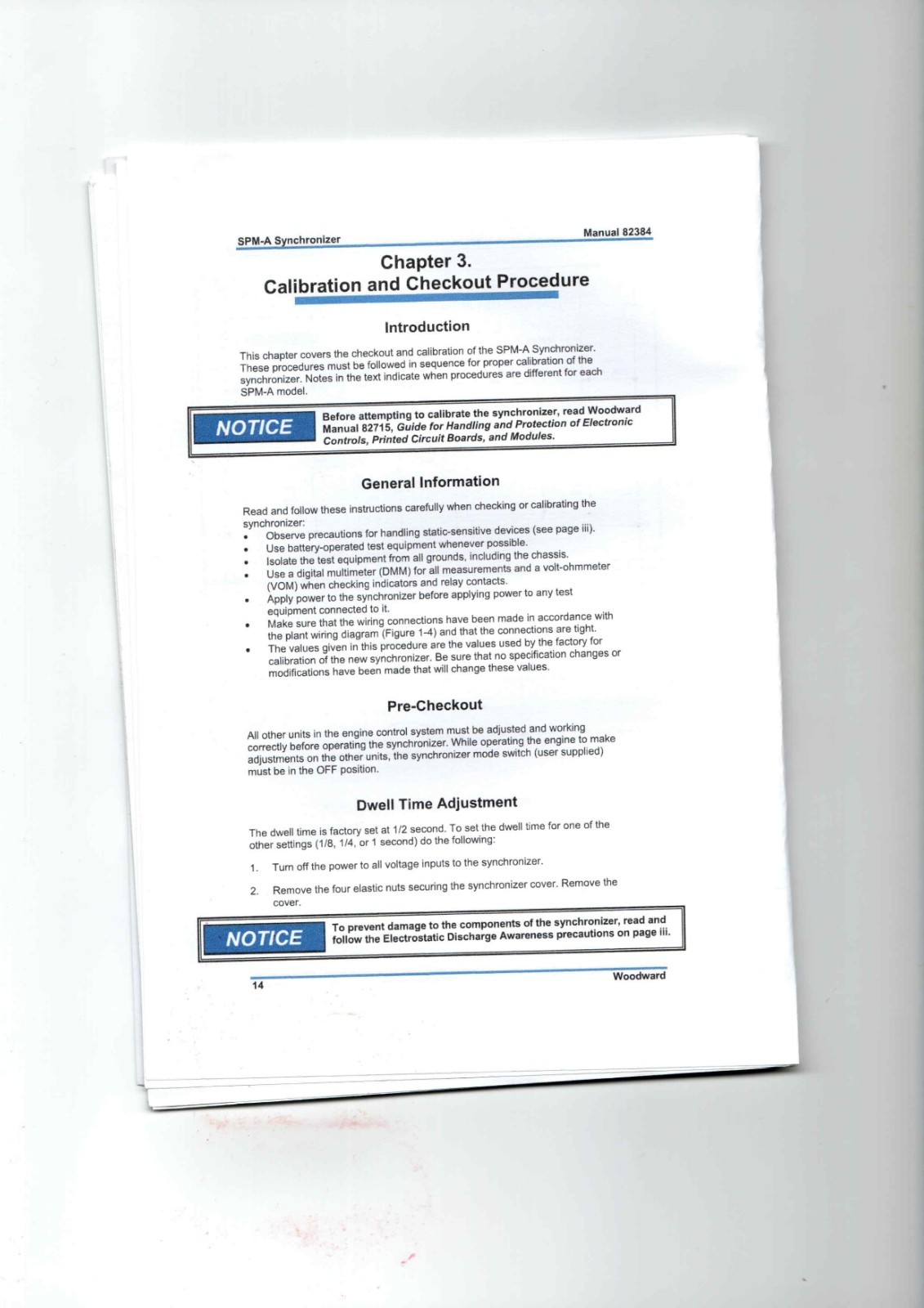 Woodward SPM-A 82384