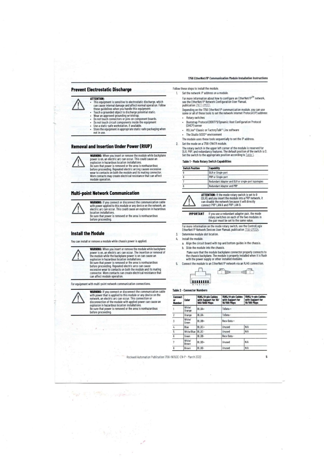 A-B 1756-EN2T,1756-EN2TK,1756-EN2TP,1756-EN2TPK,1756-EN2TPX,1756-EN2TR,1756-EN2TRK,1756-EN2TRXT,1756-EN2TXT,1756-EN3TR,1756-EN3TRK,1756-EN4TR,1756-EN4TRK,1756-EN4TRXT