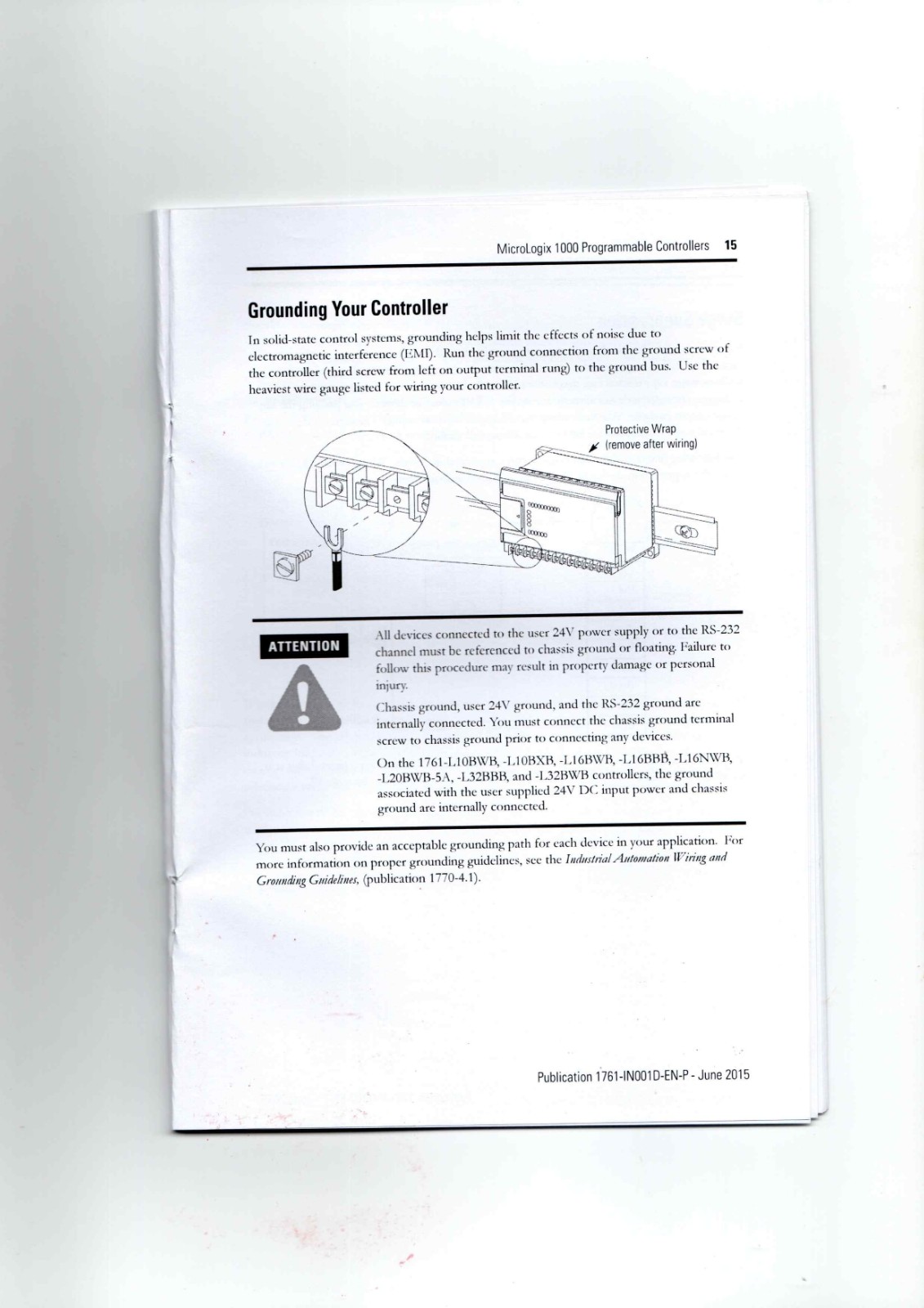 A-B 1761-L10BWA,-L10BWB,-L10BXB,-L16AWA,-L16BWA,-L16BWB,-L16BBB,-L16NWA,-L16NWB,-