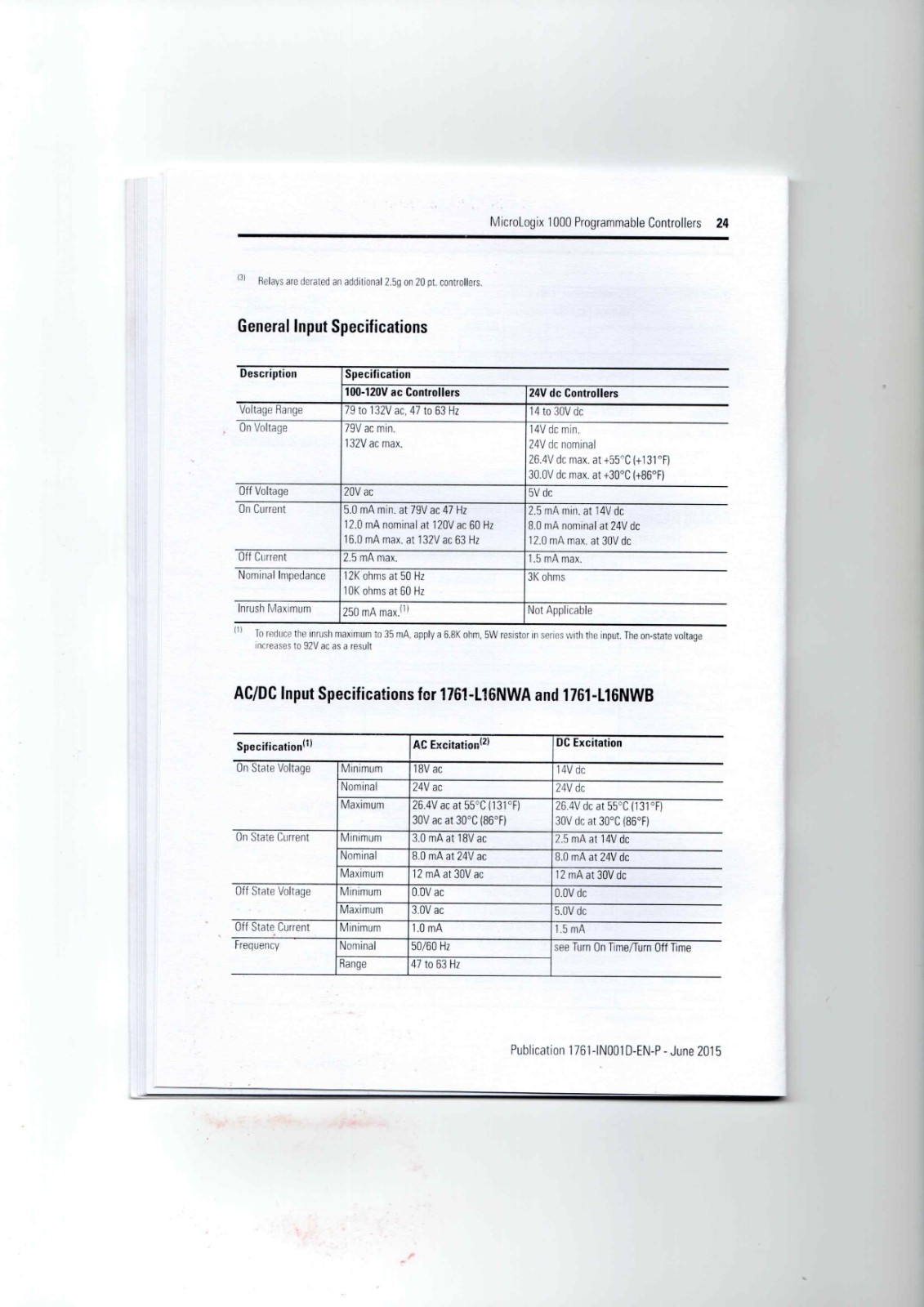 A-B 1761-L10BWA,-L10BWB,-L10BXB,-L16AWA,-L16BWA,-L16BWB,-L16BBB,-L16NWA,-L16NWB,-