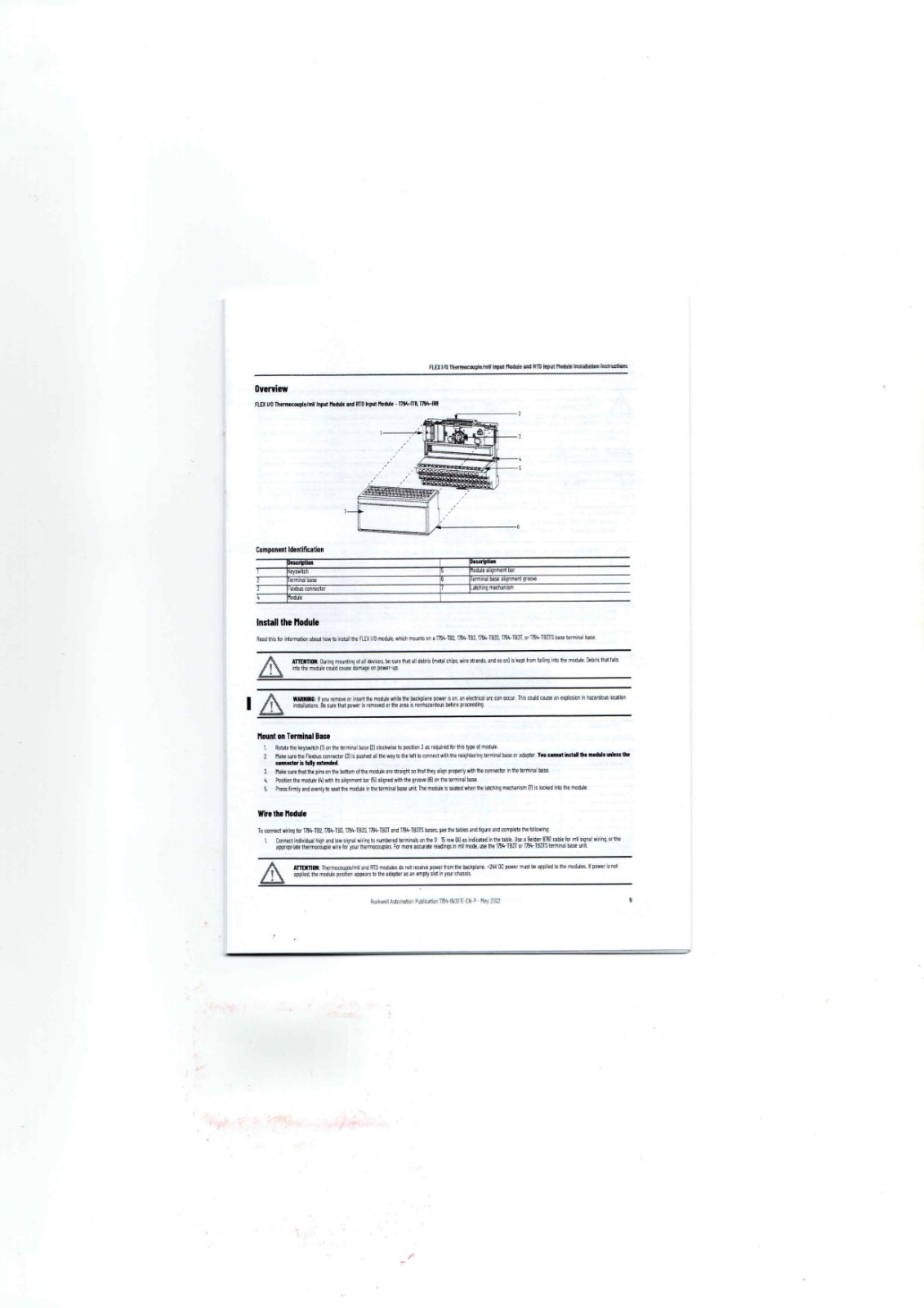 A-B 1794-IT8,1794-IR8
