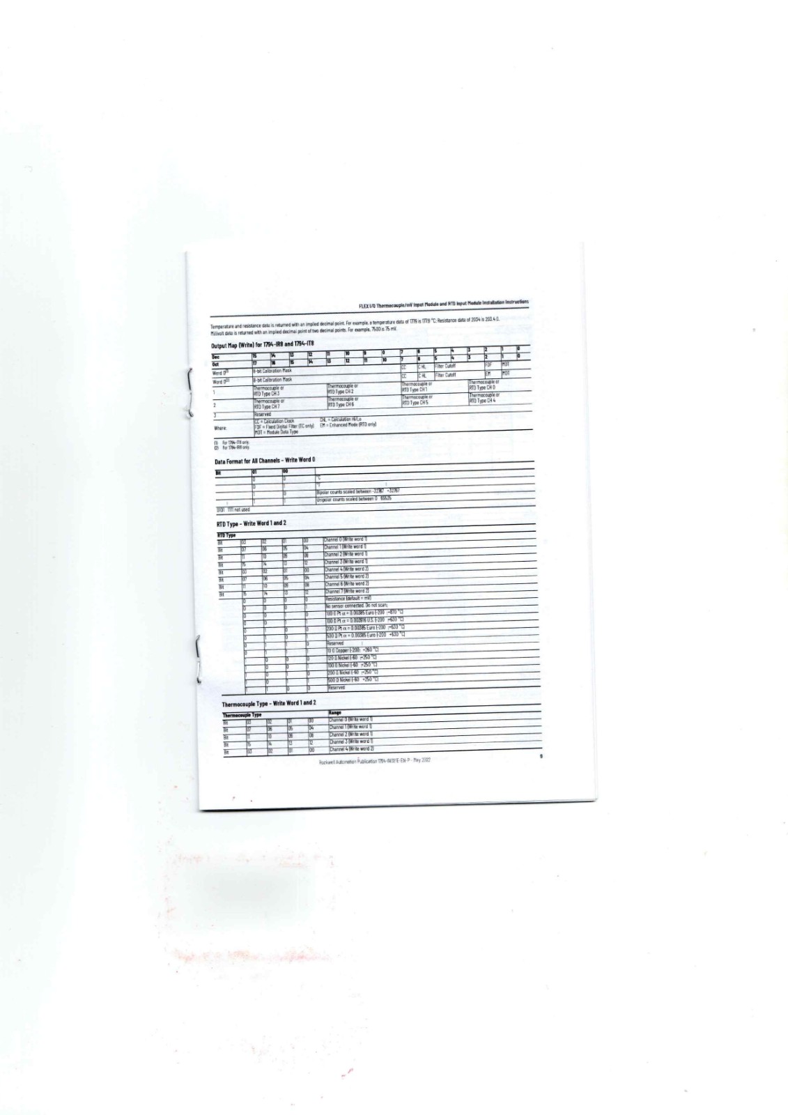 A-B 1794-IT8,1794-IR8