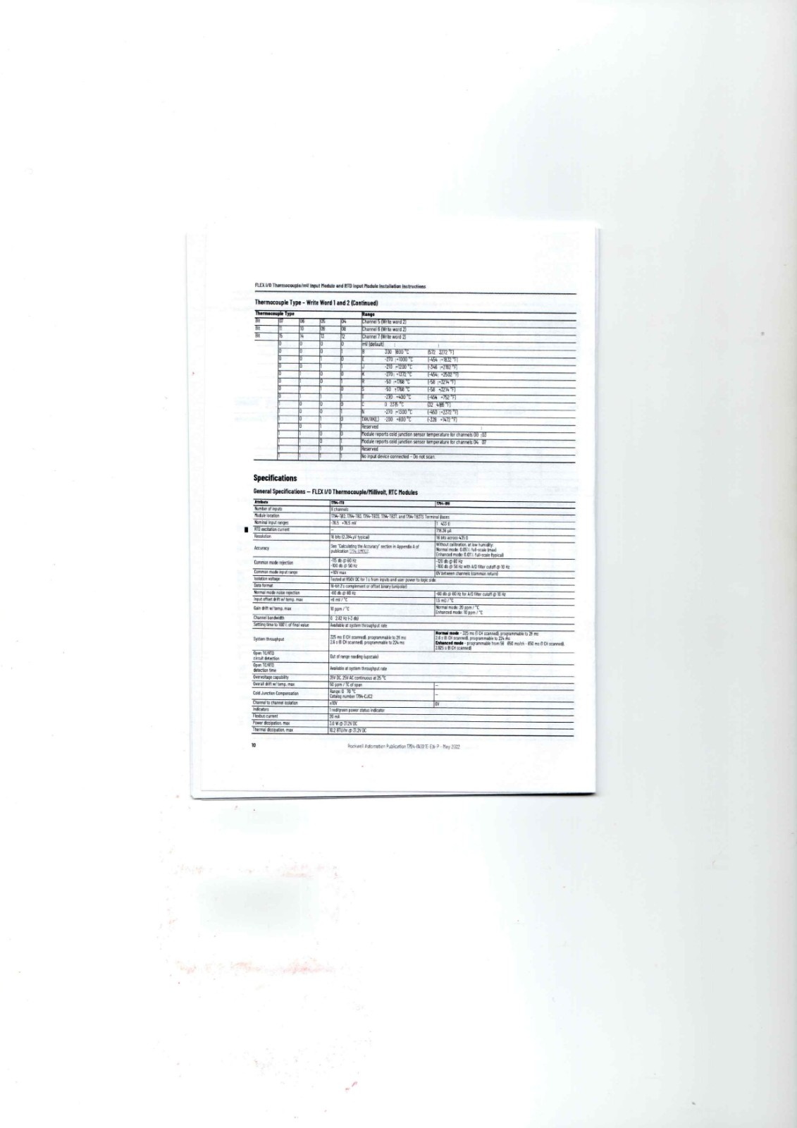 A-B 1794-IT8,1794-IR8