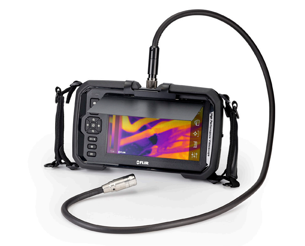 FLIR industrial endoscopes allow deeper and higher-definition inspections in narrow spaces!