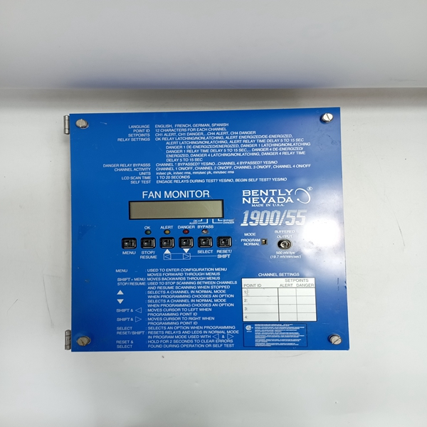 Bently 1900/55-01-00-01-01 190201-01  Power contactor